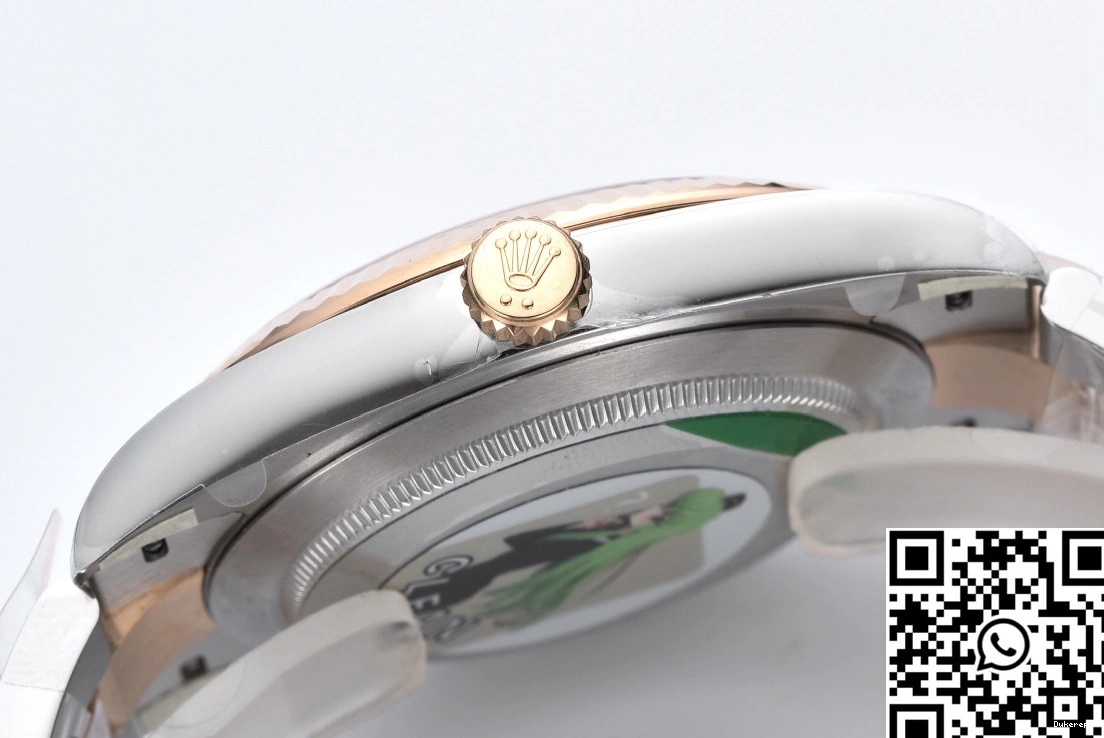 M126331-0009 Pink Rolex Factory Datejust Clean Dial 1227